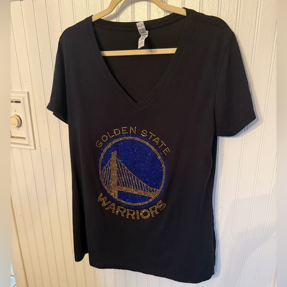 Golden State Warriors Rhinestone Tshirt